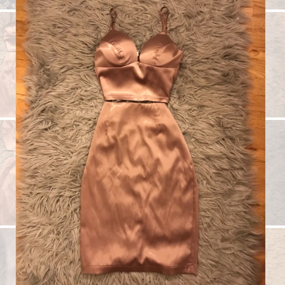 Charlotte Russe Two Piece Matching Skirt Set